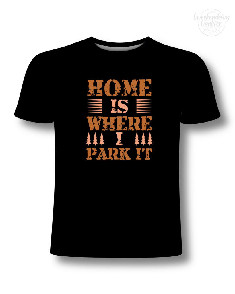 <strong>Koszulka Termoaktywna VanLifer</strong><br>Home is where I park it